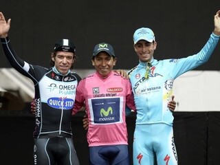 Nairo Quintana Rigoberto Uran Fabio Aru (TASR)